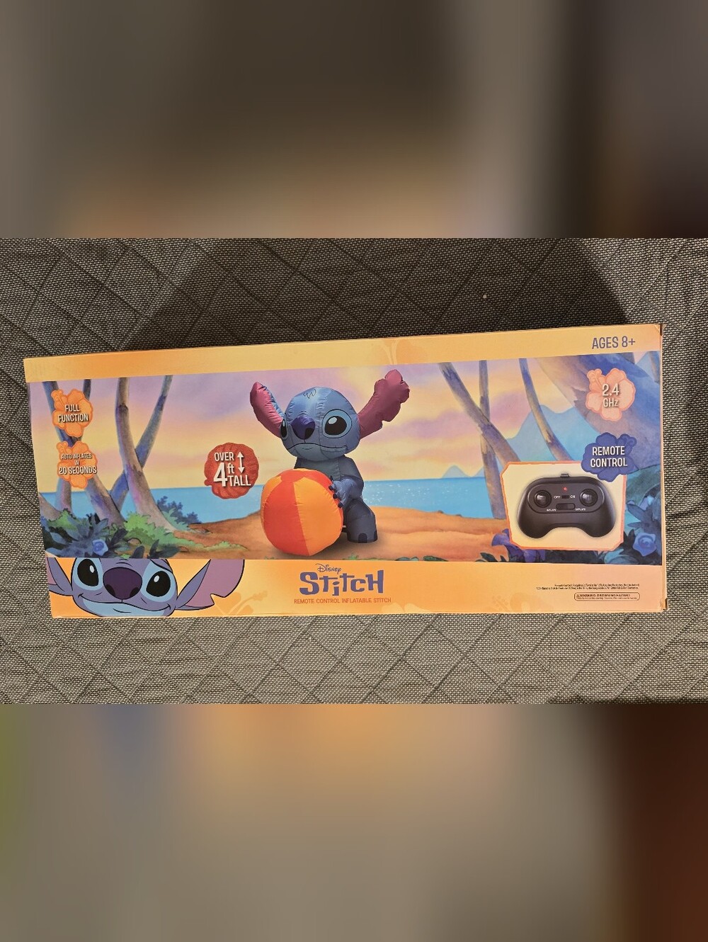 Disney Stitch Remote Control Inflatable Stitch